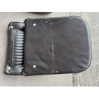 1964 Corvette Used Black Leather Seat Assemblies w/Tracks Pair