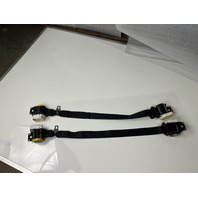 1997-2004 Chevy Corvette C5 Coupe Driver Passenger Side Set Seat Belts Black