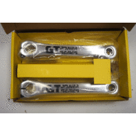 GT BMX Crank Power Series Manivelle Polished Alloy 175mm Silver Old School