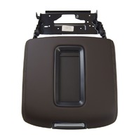 2015-2017 Silverado Sierra Console Armrest Cocoa Leather W/Chrome No Charger New