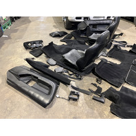 1996 Corvette Convertible Black Interior Color Change Carpet Seats Door panels