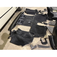 1996 Corvette Convertible Black Interior Color Change Carpet Seats Door panels