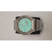 Blue Steel Casioak Custom Mod Royal Oak Casio G-Shock GA-2100 AP Rubber Strap