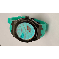 Tiff Prism Casioak Custom Mod Royal Oak Casio G-Shock GA-2100 AP Rubber Strap