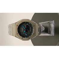 Ice Pulse Casioak Custom Mod Royal Oak Casio G-Shock GA-2100 AP Stainless Steel