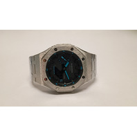 Ice Pulse Casioak Custom Mod Royal Oak Casio G-Shock GA-2100 AP Stainless Steel