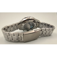 Mission to the Pink Moonphase Mod Moonswatch Stainless Steel Case Watch Custom