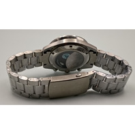 Mission to the Uranus Moonphase Mod Moonswatch Stainless Steel Case Watch Custom