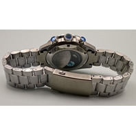 Mission to the Uranus Moonphase Mod Moonswatch Stainless Steel Case Watch Custom