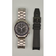 Mission to The Moon Moonphase Mod Moonswatch Stainless Steel Case Watch Custom