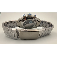 Mission to The Moon Moonphase Mod Moonswatch Stainless Steel Case Watch Custom