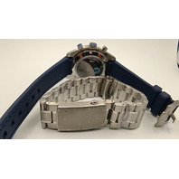 Mission to Neptune Moonphase Mod Moonswatch Stainless Steel Case Watch Custom