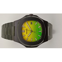 Custom Naut Style 40mm Cole Trickle Dial “Jumbo” Watch w/NH35 Automatic Movement