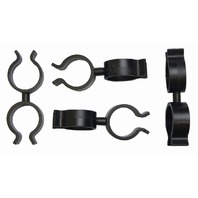 Vacuum Hose Clip Holder Swivel 2 Hose Clamp New Qty:4
