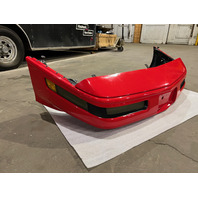 1991-1996 CORVETTE C4 FRONT BUMPER ASSEMBLY WITH REINFORCEMENT LOADED LIGHTS RED