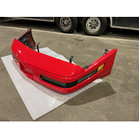 1991-1996 CORVETTE C4 FRONT BUMPER ASSEMBLY WITH REINFORCEMENT LOADED LIGHTS RED