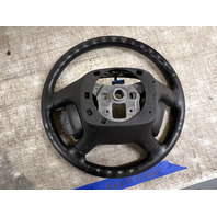 Chevrolet GMC Tahoe Yukon silverado Steering Wheel Black Ebony leather 07-14 oem