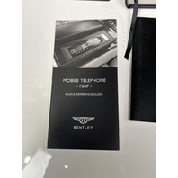 2011 BENTLEY CONTINENTAL GTC OWNERS MANUAL OEM USED Nice Condition