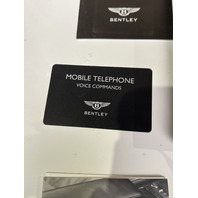 2011 BENTLEY CONTINENTAL GTC OWNERS MANUAL OEM USED Nice Condition