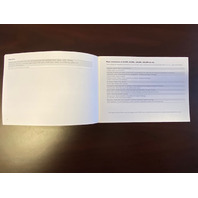 Porsche 911 Carrera Owners Manual Set w/ PCM Original 2007 2008