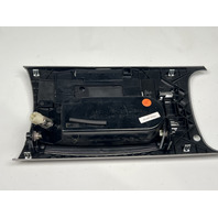 08-09 Cadillac XLR V Center Console Shift Plate XLRV Black Olive ASH Wood