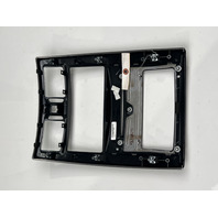 05-09 Cadillac XLR Center Console Radio Trim Bezel Dark Eucalyptus Wood